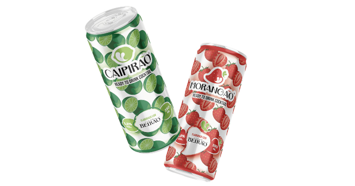 Licor Beirão launches Caipirão and Morangão cocktails in cans - Livinhos